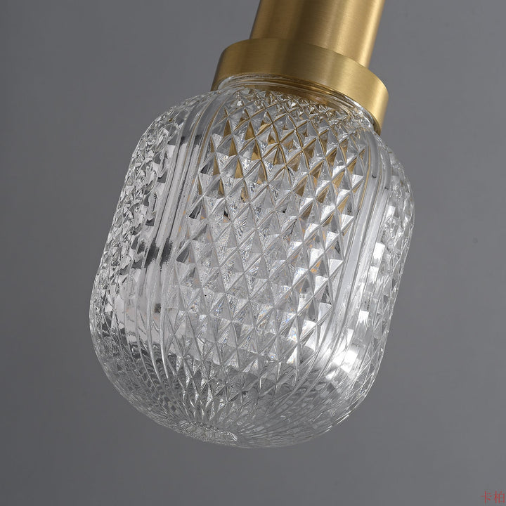 Cacarir Suspension en Laiton et Verre Premium - Neutralighting