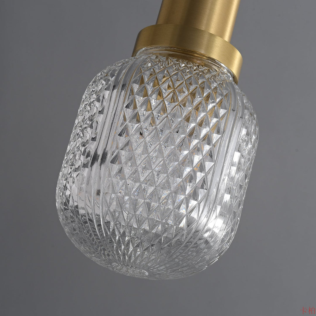 Cacarir Suspension en Laiton et Verre Premium - Neutralighting
