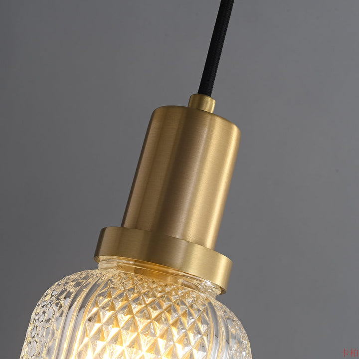 Cacarir Suspension en Laiton et Verre Premium - Neutralighting