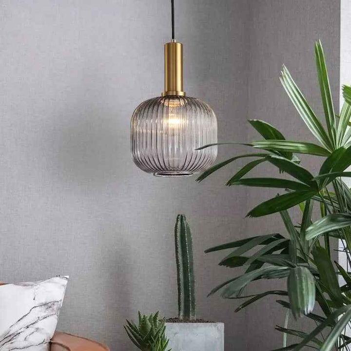 Valentina Luminaires Suspension Verre Moru Chambre à Coucher - Neutralighting