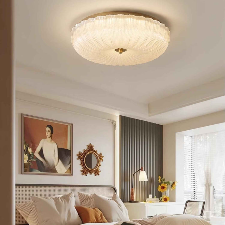 Plafonnier Halo Verre LED