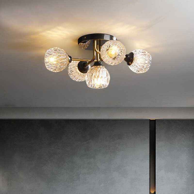 Plafonnier Valentina en Verre – Design Plafonnier Épuré