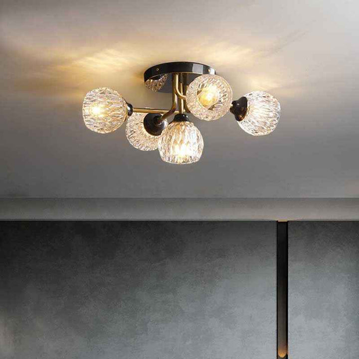 Plafonnier Valentina en Verre – Design Plafonnier Épuré