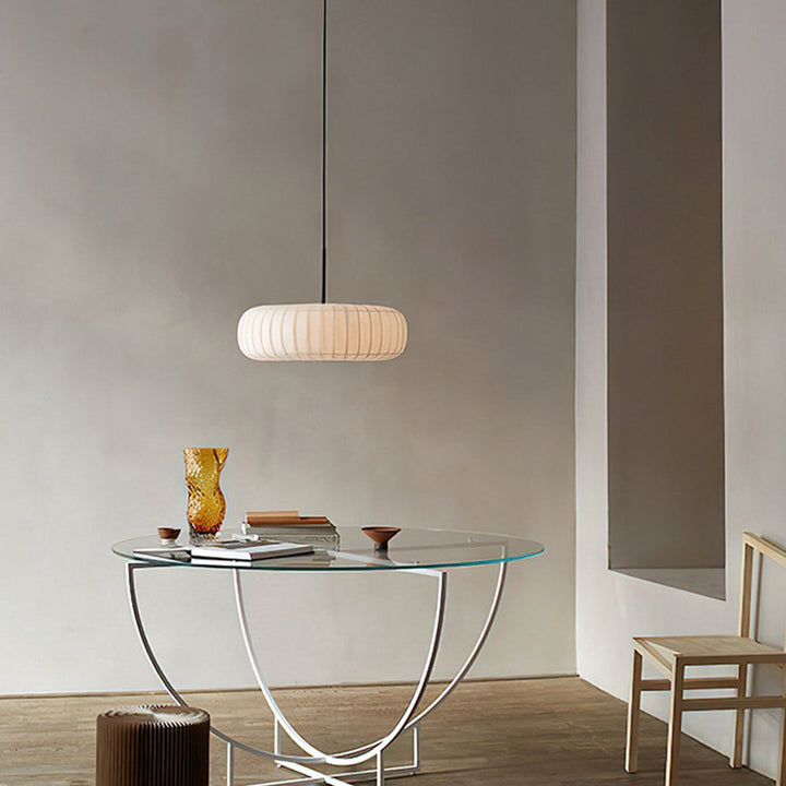 Ritta Suspension Ronde Créative Tissu Salon Salle à Manger Couloir - Neutralighting