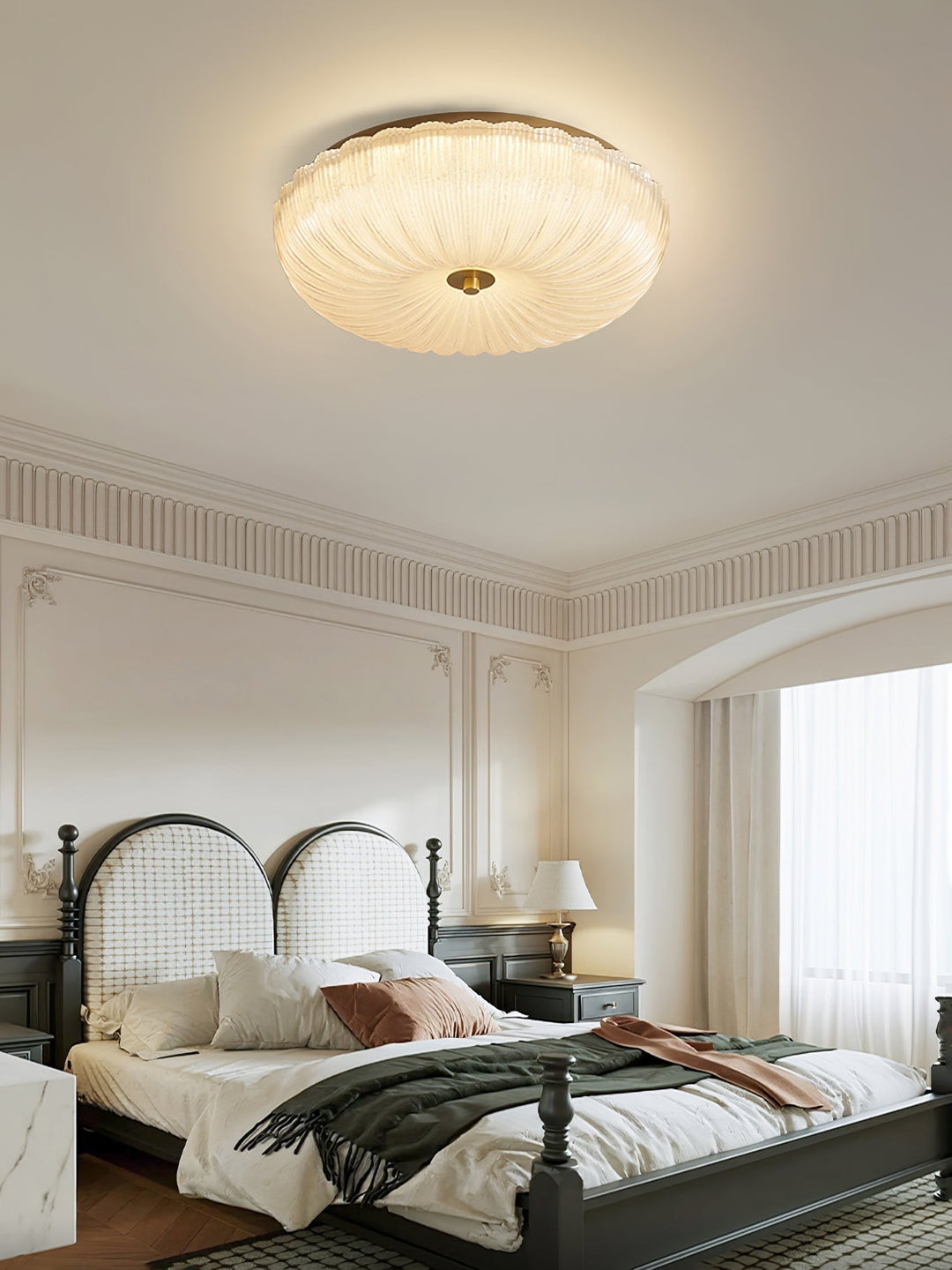 Celestice Lampe Murale Élégante en Verre Industriel - Neutralighting