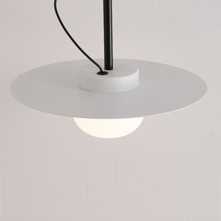 Arisha Suspension Minimaliste Métal Verre Salle à Manger Salle d&