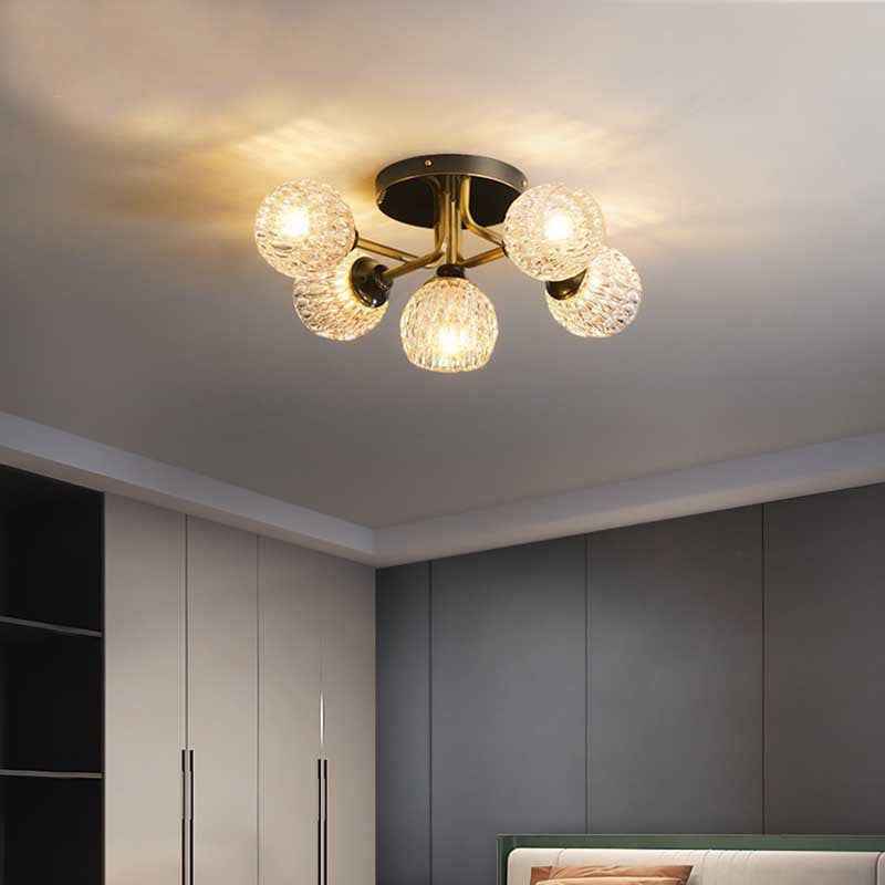 Plafonnier Valentina en Verre – Design Plafonnier Épuré