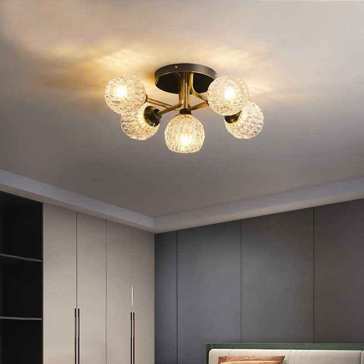 Plafonnier Valentina en Verre – Design Plafonnier Épuré