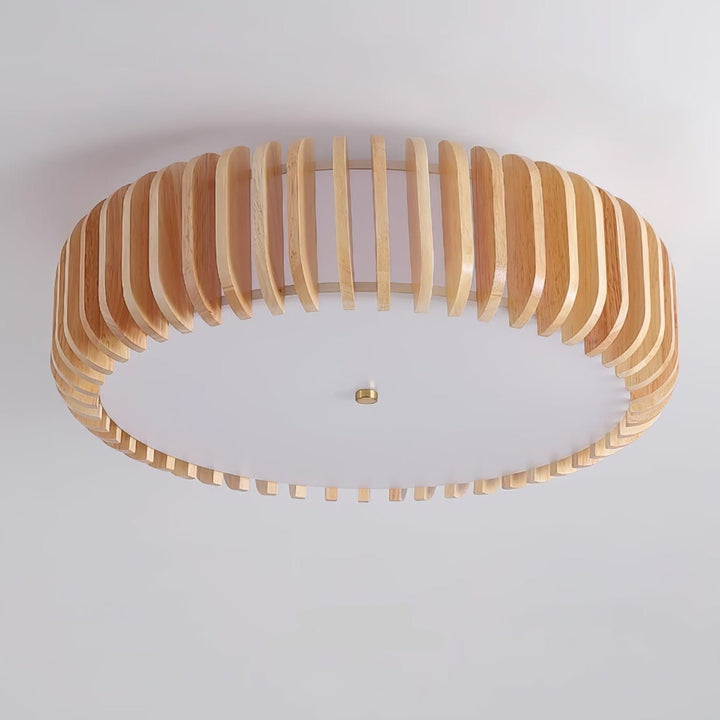 Vezorus Plafonnier en Bois Premium Élégance - Neutralighting
