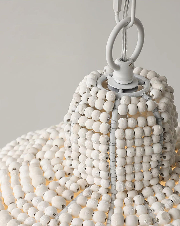 Beadora Lampe Pendante Contemporaine en Perles - Neutralighting