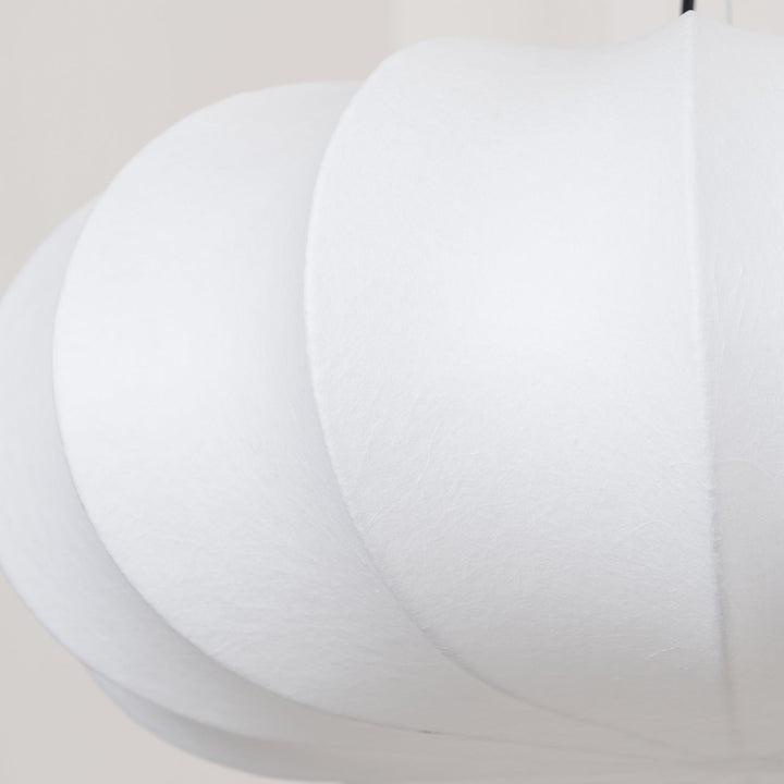 Kiyo Suspension Citrouille en Soie - Neutralighting