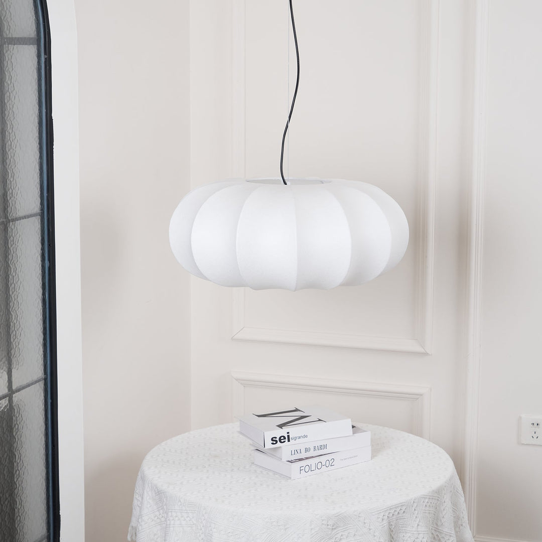 Kiyo Suspension Citrouille en Soie - Neutralighting