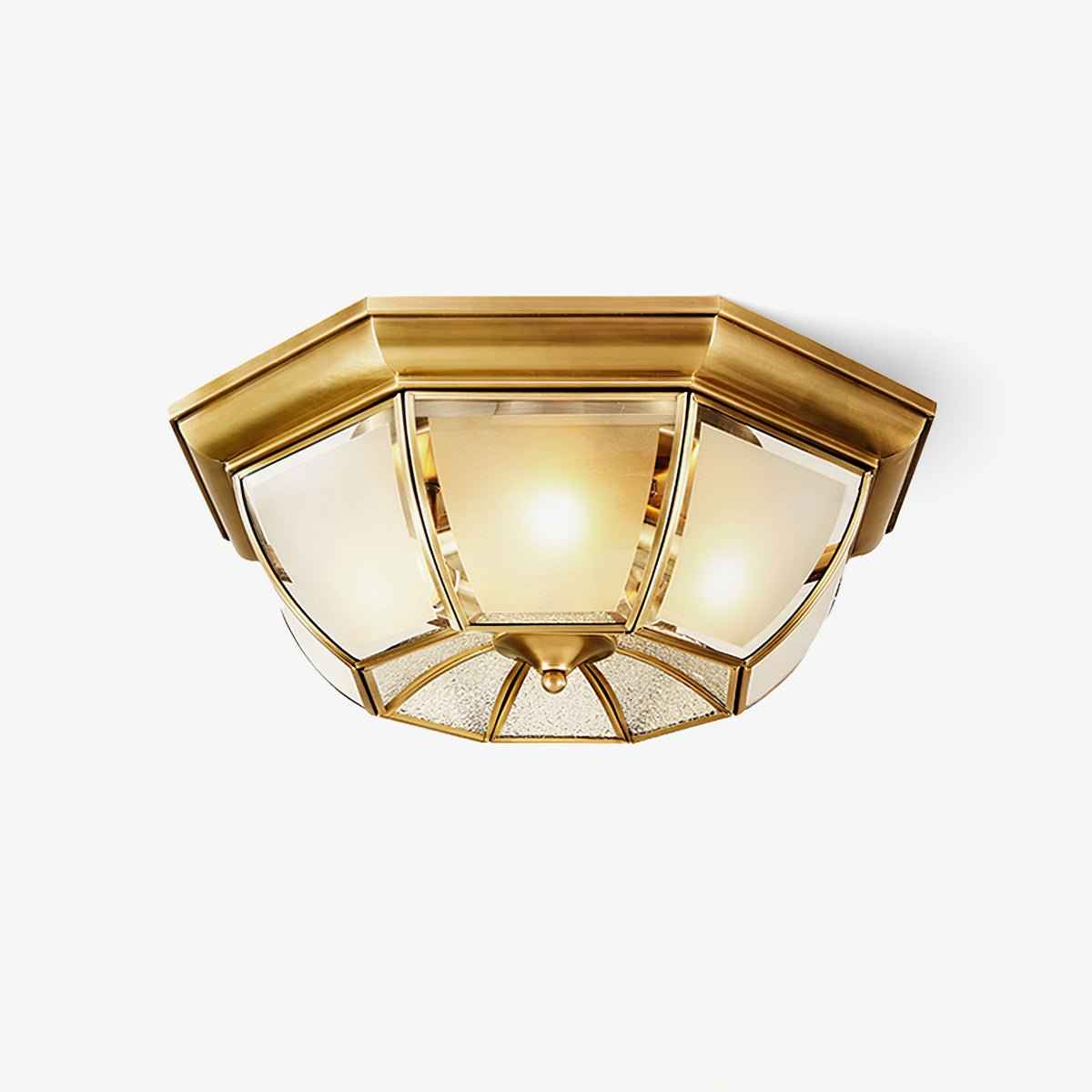Alirora Verre 35cm Blanc LED