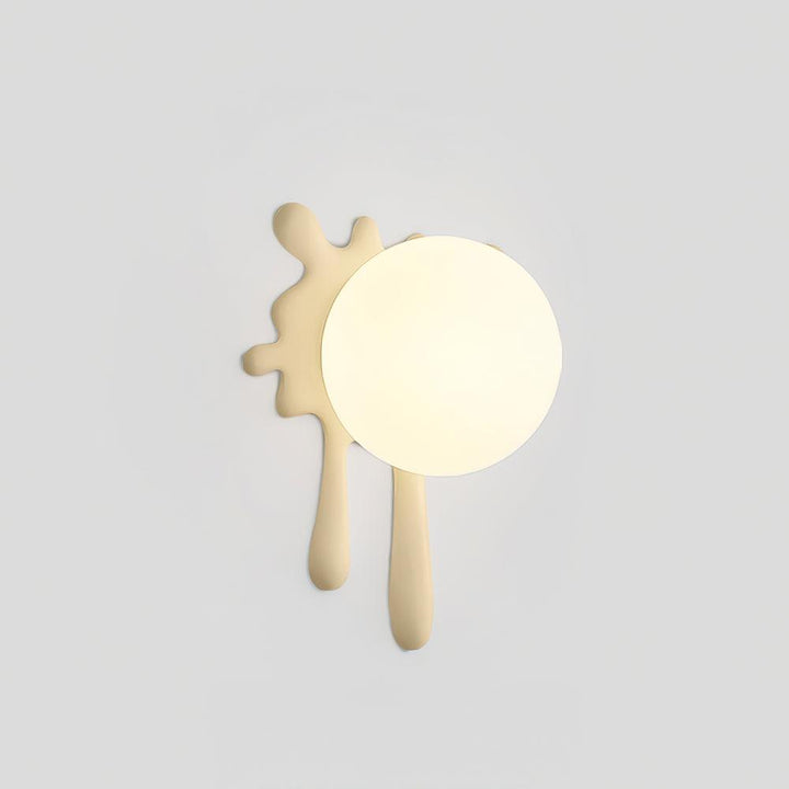 Lustra Applique Murale Abstraite Résine Éclat Globe Lumineux Ludique Artistique - Neutralighting