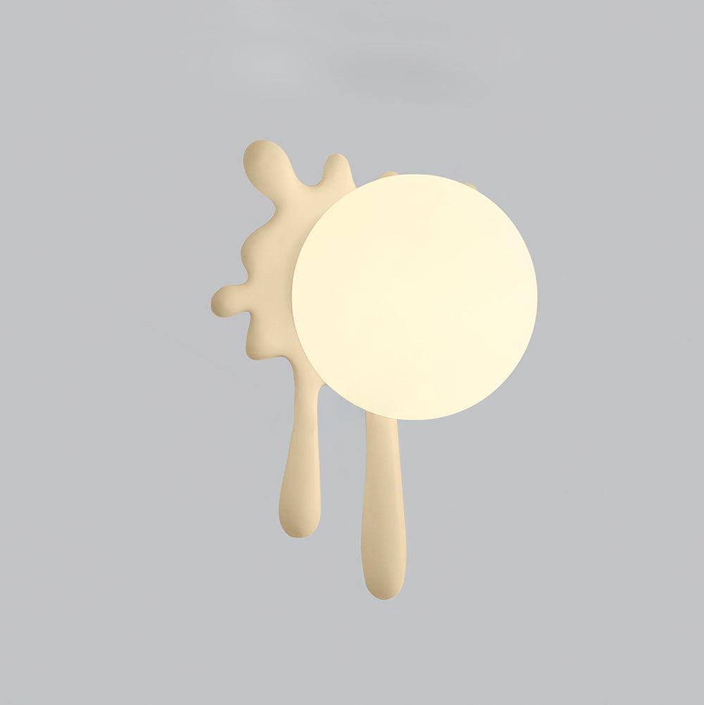 Lustra Applique Murale Abstraite Résine Éclat Globe Lumineux Ludique Artistique - Neutralighting