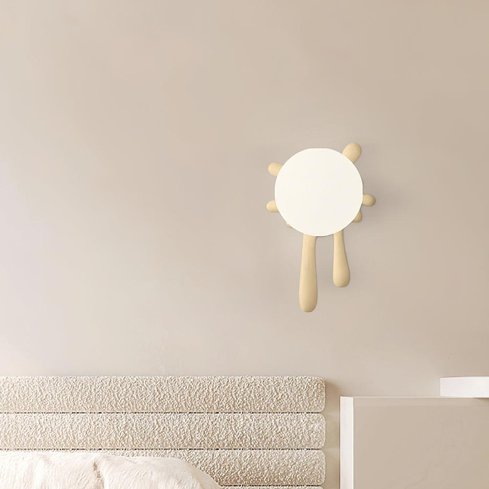 Lustra Applique Murale Abstraite Résine Éclat Globe Lumineux Ludique Artistique - Neutralighting
