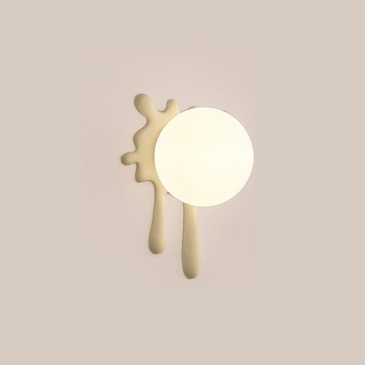 Lustra Applique Murale Abstraite Résine Éclat Globe Lumineux Ludique Artistique - Neutralighting