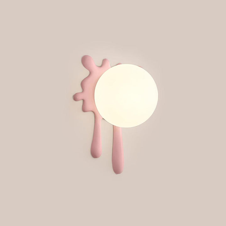 Lustra Applique Murale Abstraite Résine Éclat Globe Lumineux Ludique Artistique - Neutralighting
