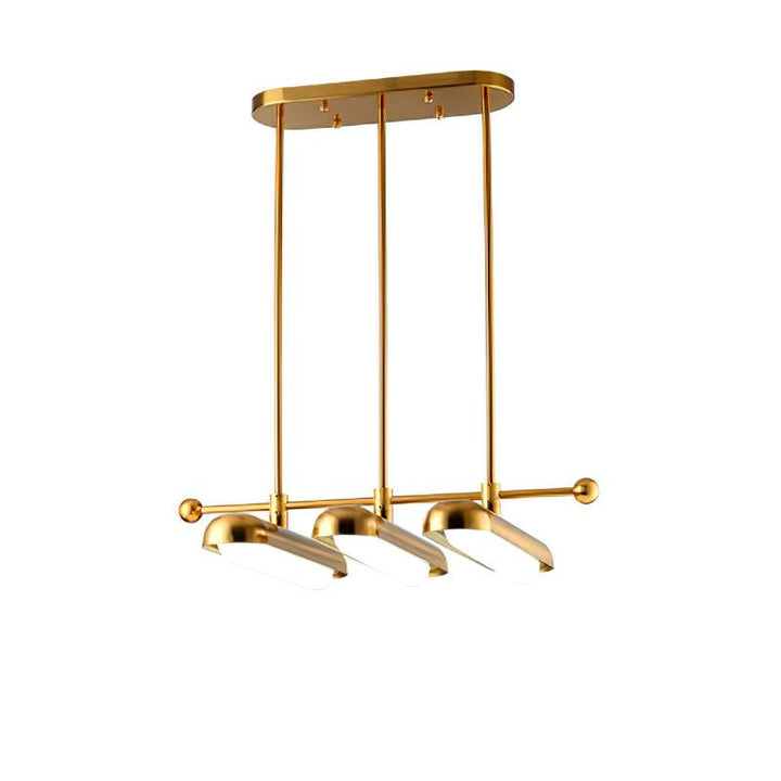 Lyvinaris Suspension linéaire géométrique en laiton - Neutralighting