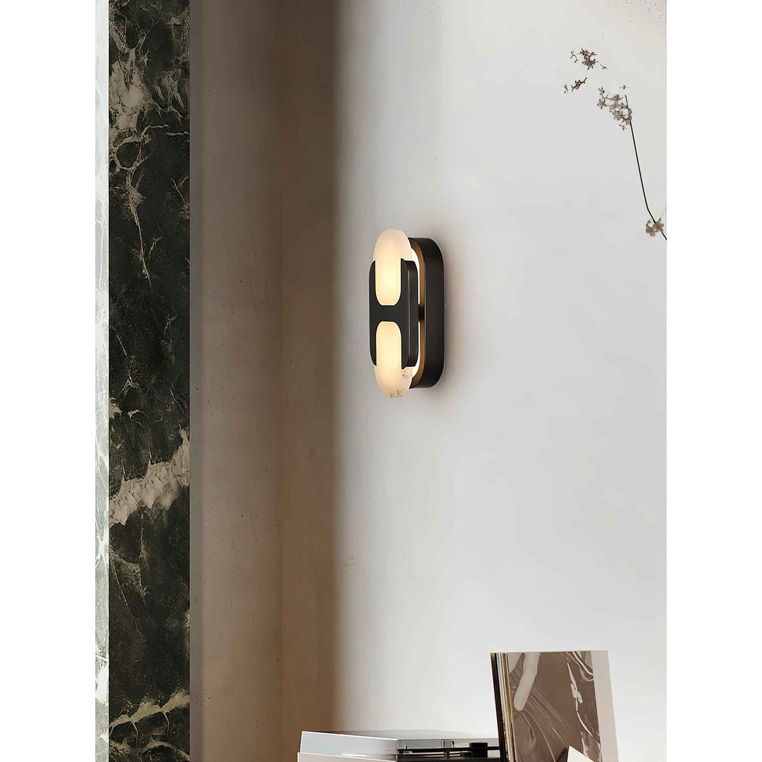 Lylaearis Laiton 50cm Blanc LED