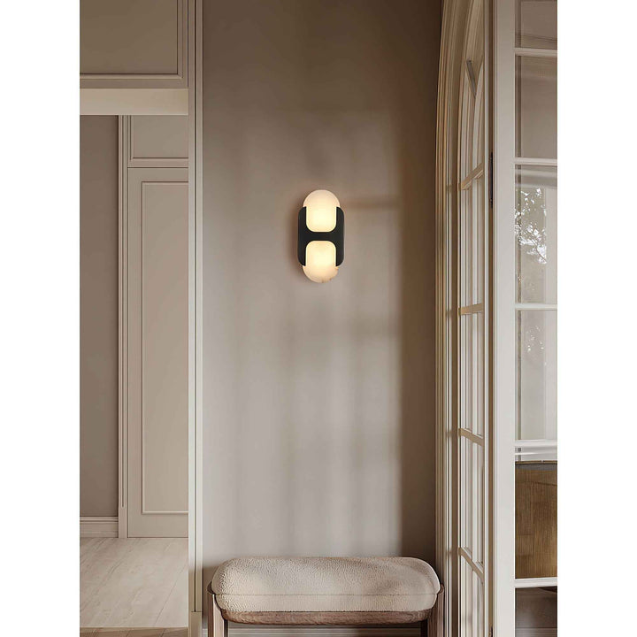 Lylaearis Laiton 50cm Blanc LED