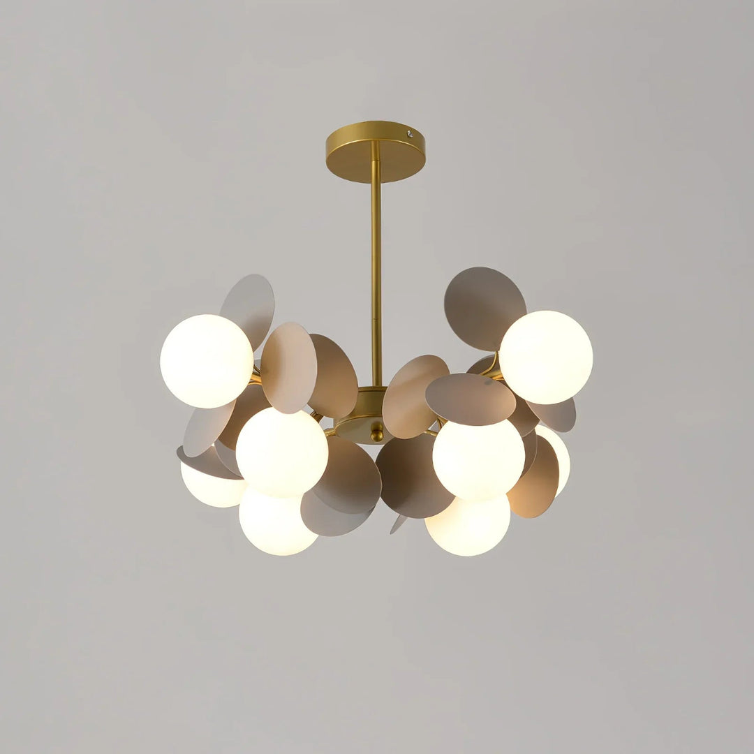 Nexen Plafonnier en forme de branche florale multicolore - Neutralighting