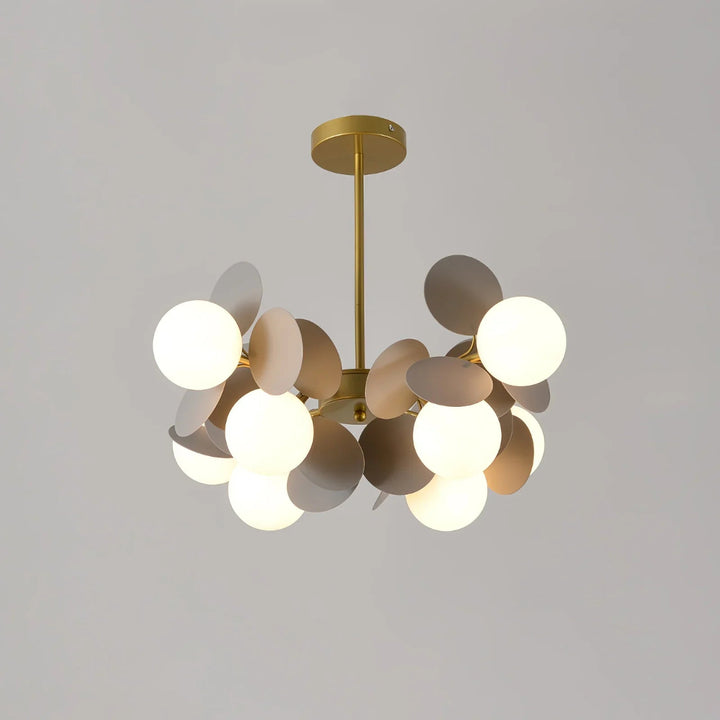 Nexen Plafonnier en forme de branche florale multicolore - Neutralighting