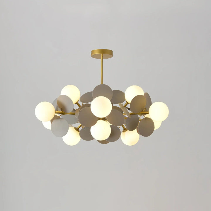 Nexen Plafonnier en forme de branche florale multicolore - Neutralighting