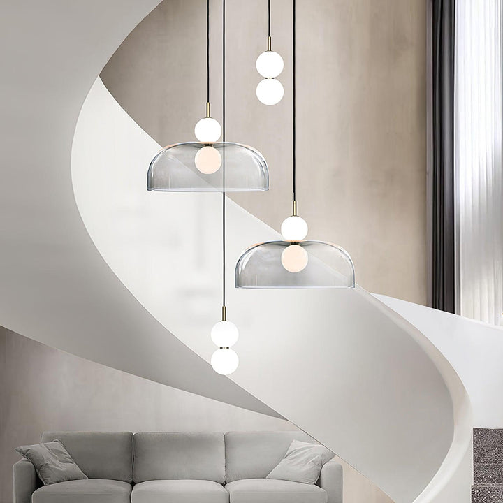 Zasorila Lampe Pendante Moderne Minimaliste en Verre - Neutralighting