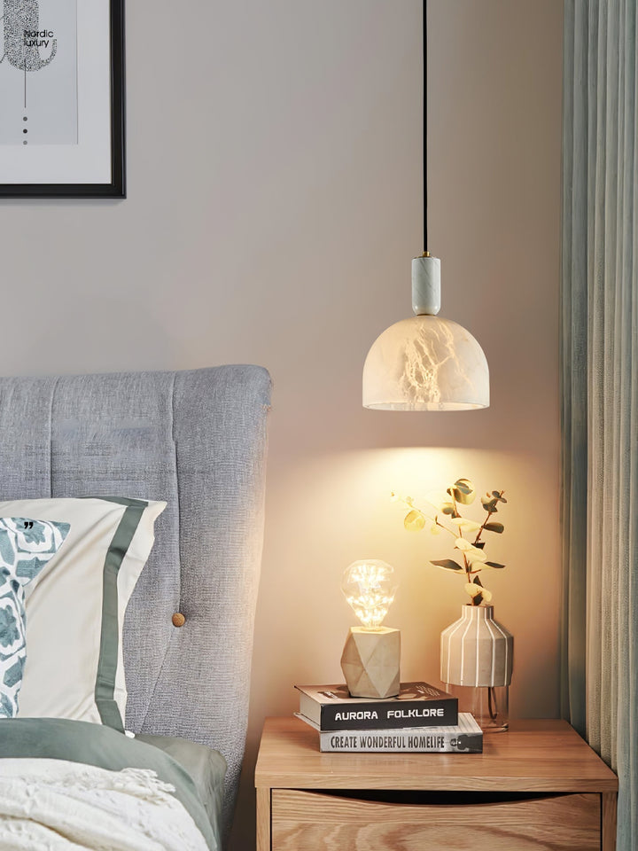 Ulcaris Suspension Moderne Minimaliste en Albâtre - Neutralighting