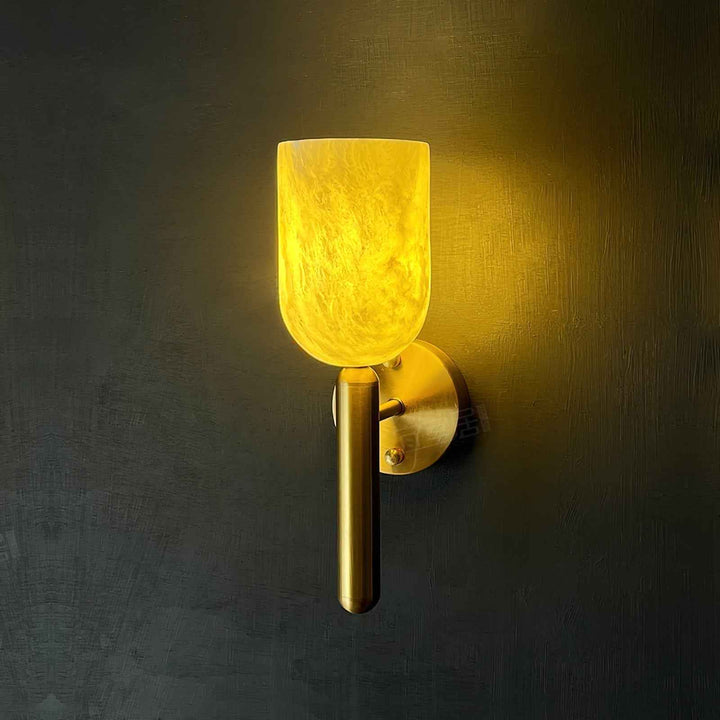 Lampe Lyphaia en Laiton – Design Contemporain