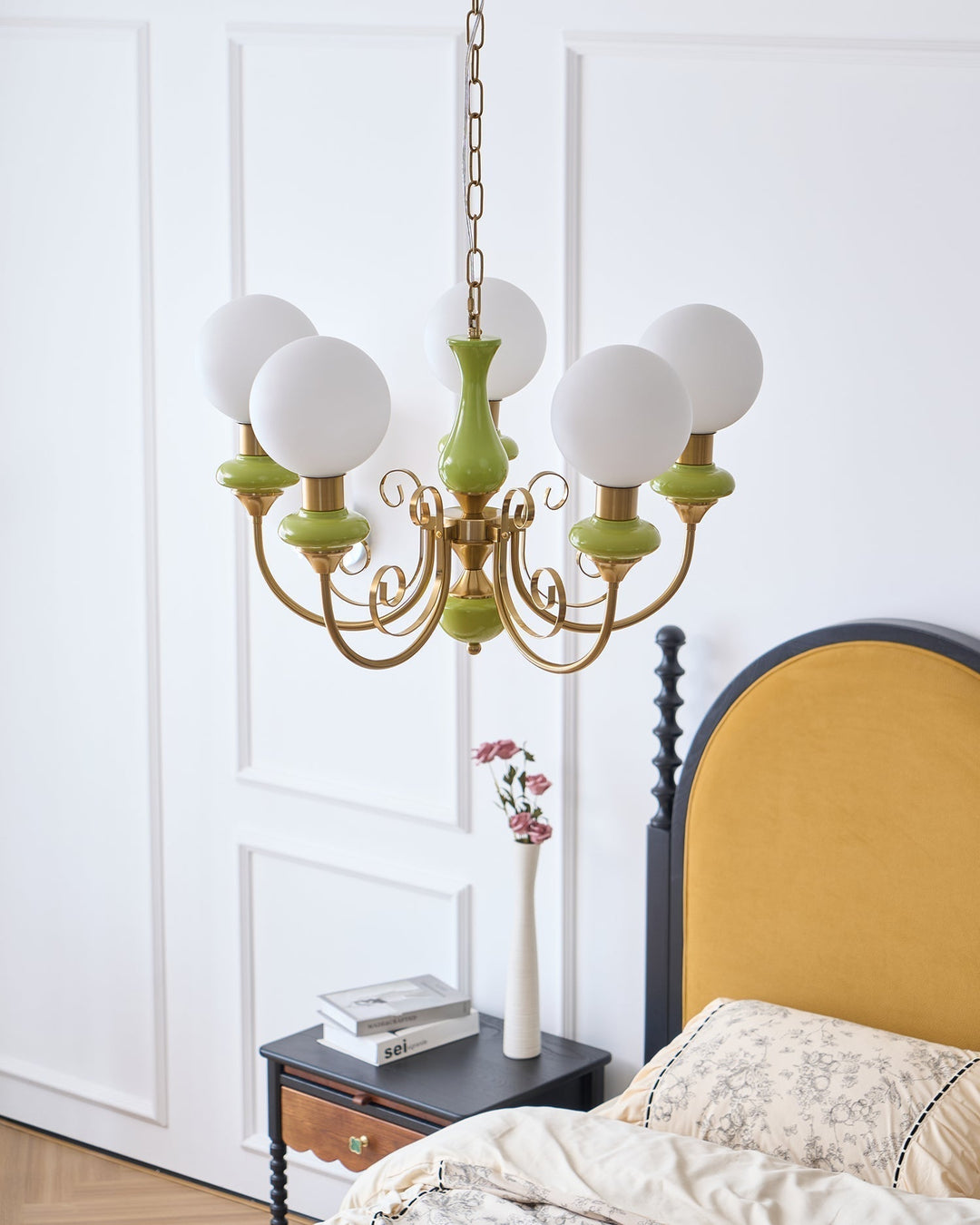 Evsolia Lustre en Verre Onyx Nordique Haut de Gamme - Neutralighting