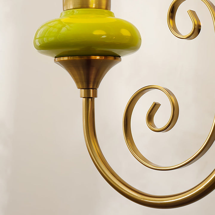 Evsolia Lustre en Verre Onyx Nordique Haut de Gamme - Neutralighting