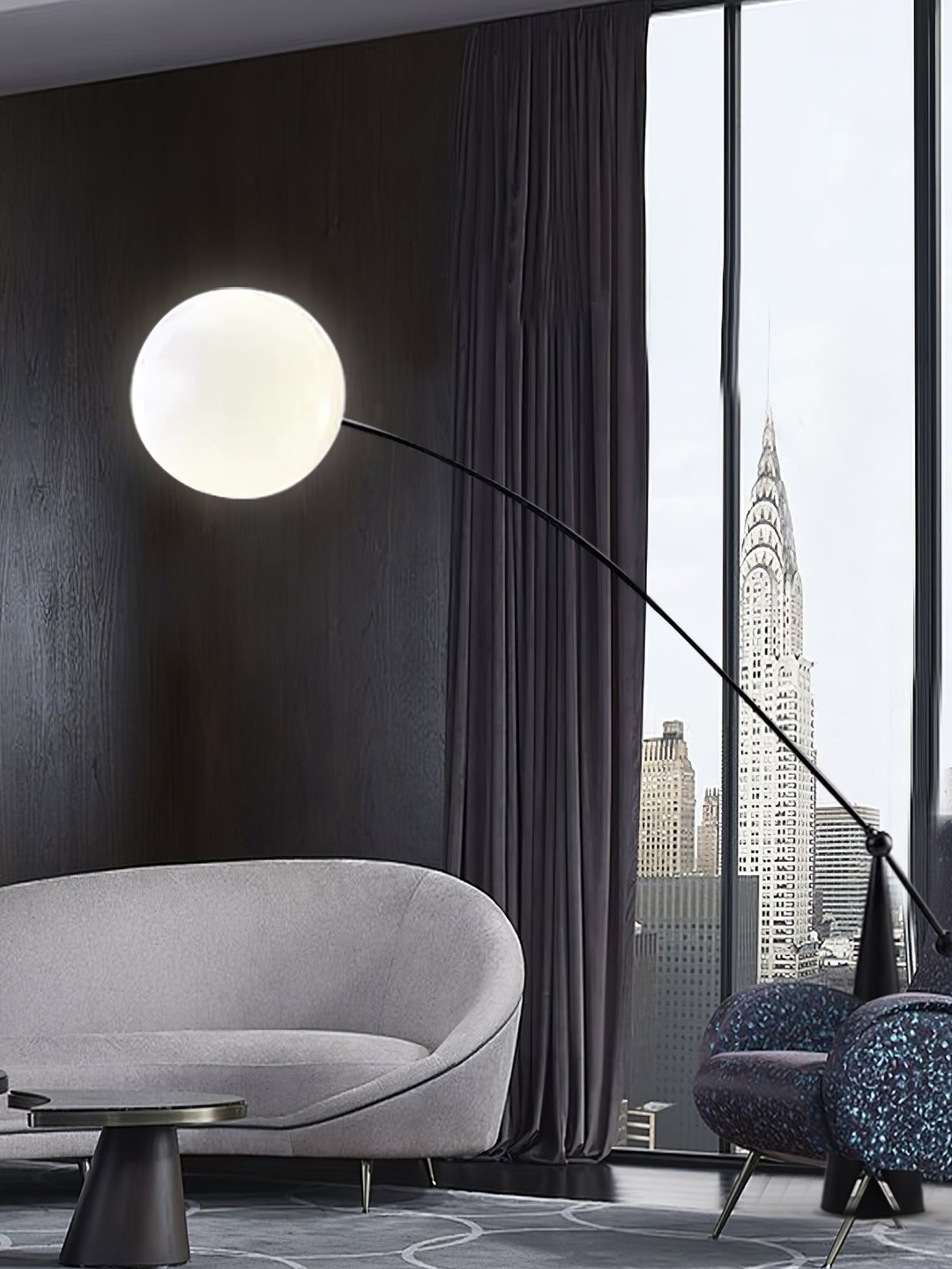 Ortalil Lampadaire Arc Moderne - Neutralighting