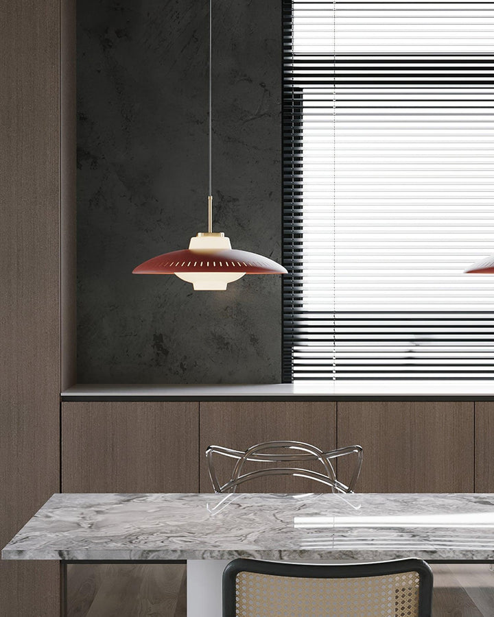 Solara Suspension en Verre Opale Abat-jour Large - Neutralighting