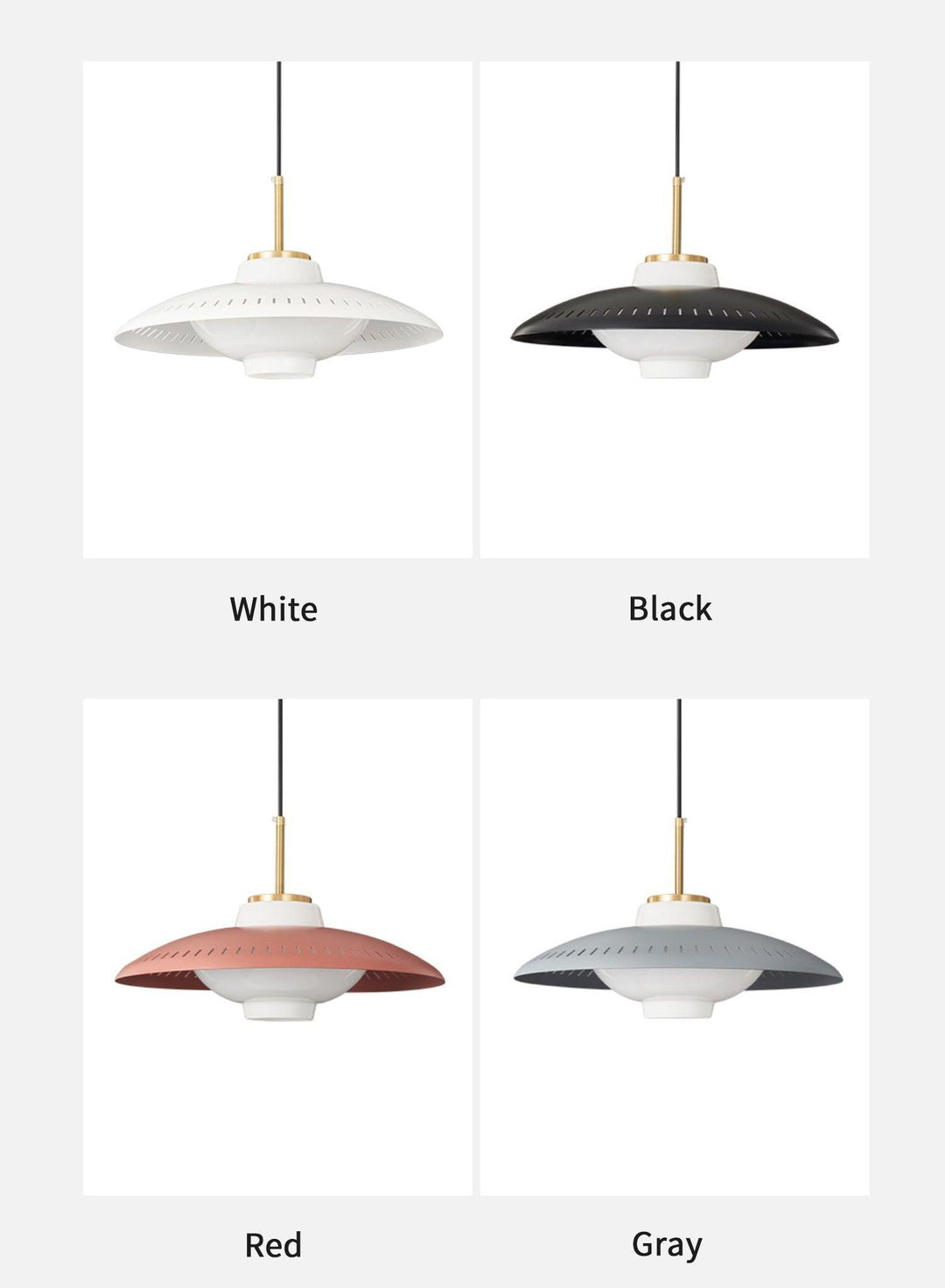 Solara Suspension en Verre Opale Abat-jour Large - Neutralighting