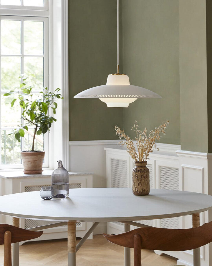 Solara Suspension en Verre Opale Abat-jour Large - Neutralighting