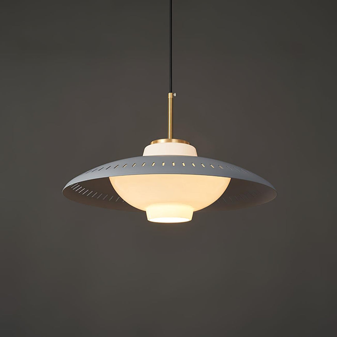 Solara Suspension en Verre Opale Abat-jour Large - Neutralighting