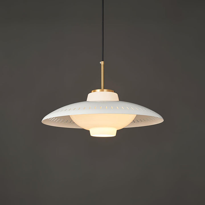 Solara Suspension en Verre Opale Abat-jour Large - Neutralighting