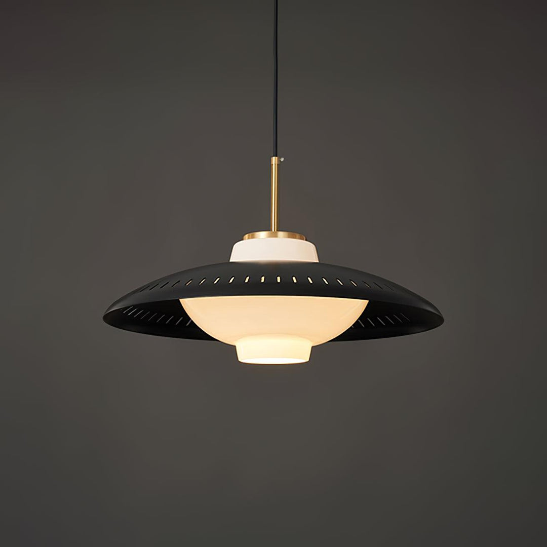 Solara Suspension en Verre Opale Abat-jour Large - Neutralighting