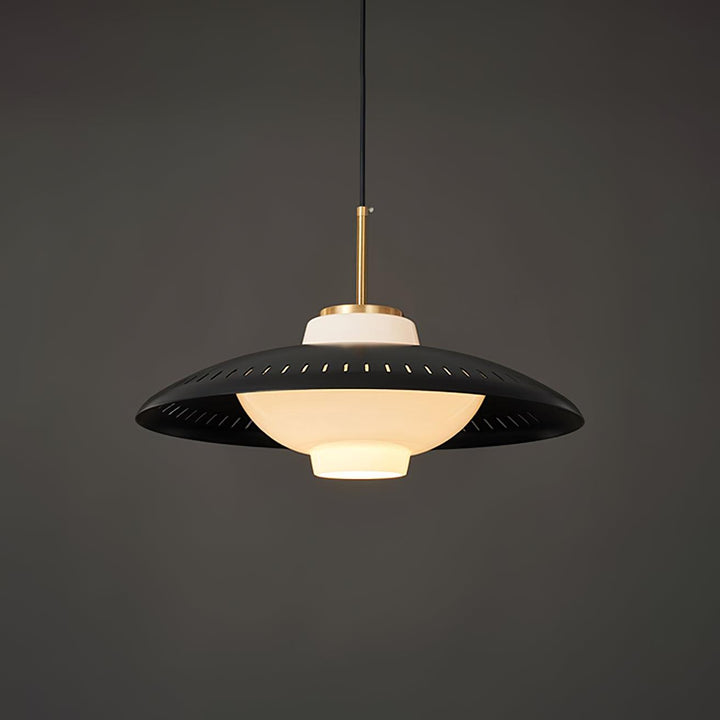 Solara Suspension en Verre Opale Abat-jour Large - Neutralighting