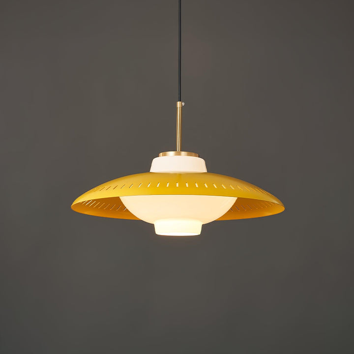 Solara Suspension en Verre Opale Abat-jour Large - Neutralighting
