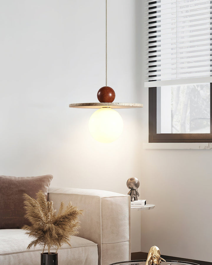 Marcio Suspension en Travertin - Neutralighting