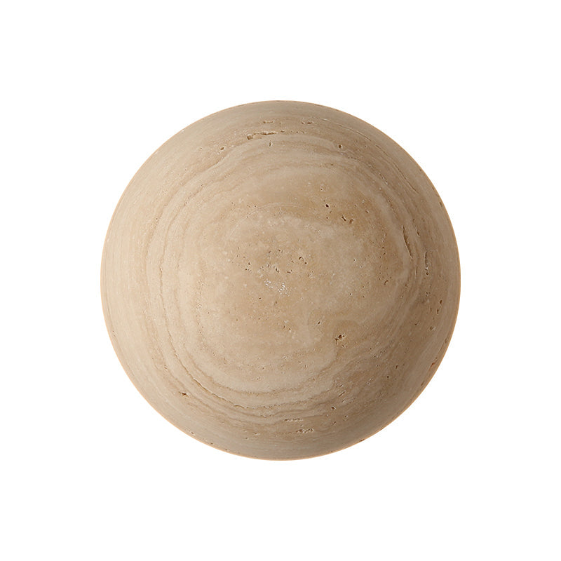 Cinorisra Applique Murale Moderne Minimaliste en Pierre Travertin - Neutralighting
