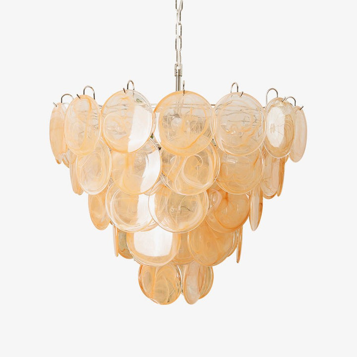 Aurora Lustre Murano Verre Disque Classique - Neutralighting