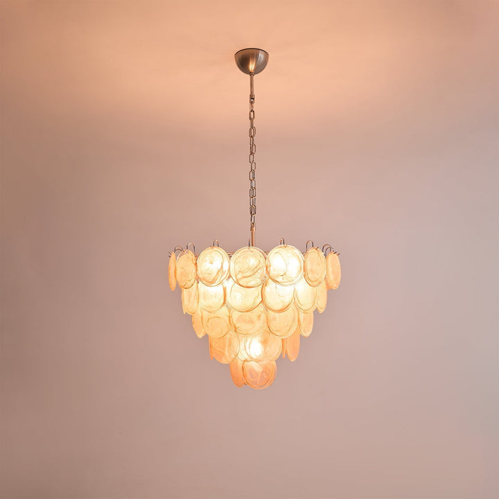 Aurora Lustre Murano Verre Disque Classique - Neutralighting