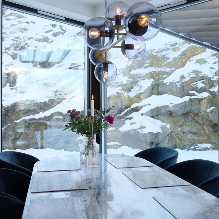 Erevia Suspension Laiton Verre - Neutralighting