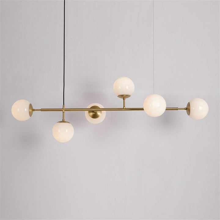 Lustra Suspension Orb Laiton Verre Pour Salon - Neutralighting