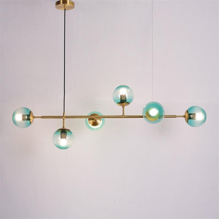 Lustra Suspension Orb Laiton Verre Pour Salon - Neutralighting