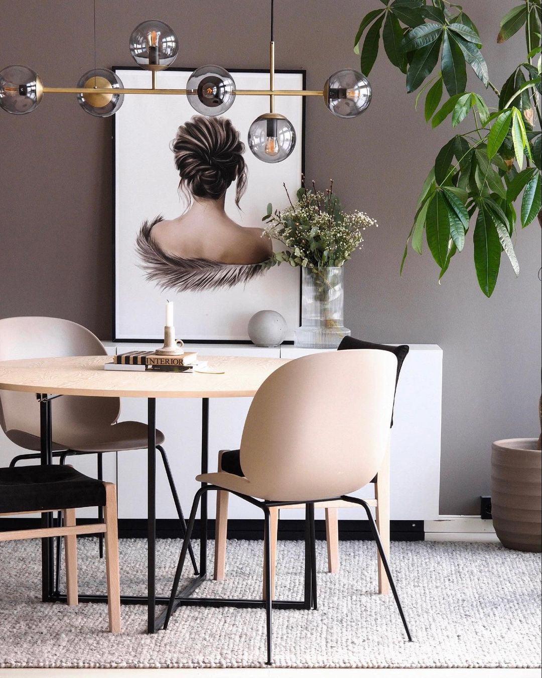 Lustra Suspension Orb Laiton Verre Pour Salon - Neutralighting